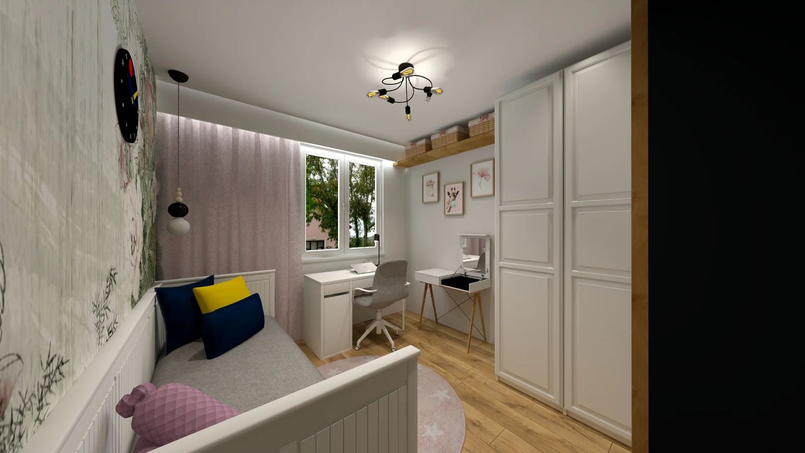 Realizacja projektantki wnetrz Ewelina Zukowska, Mazury