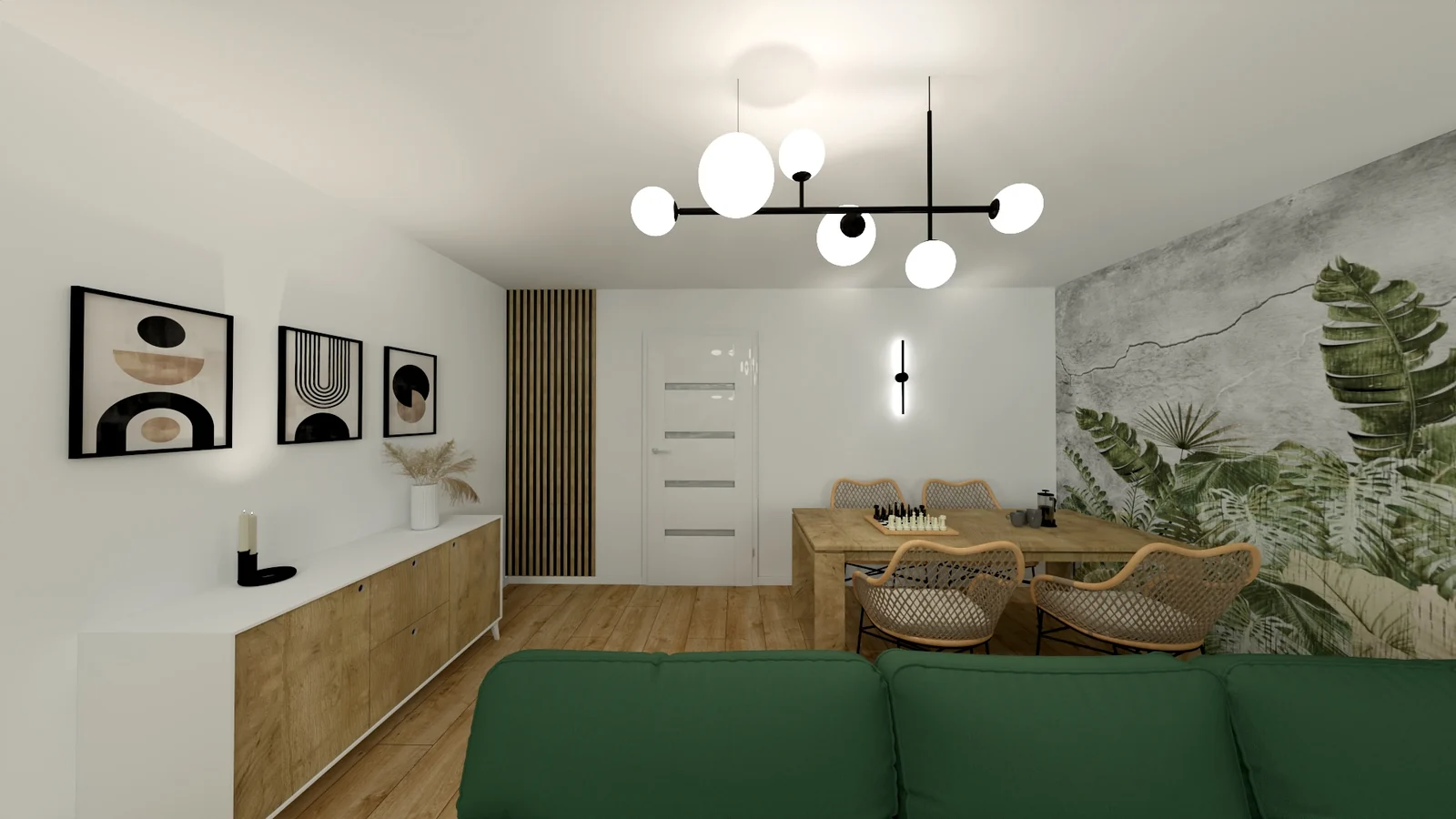 Realizacja projektantki wnetrz Ewelina Zukowska, Mazury