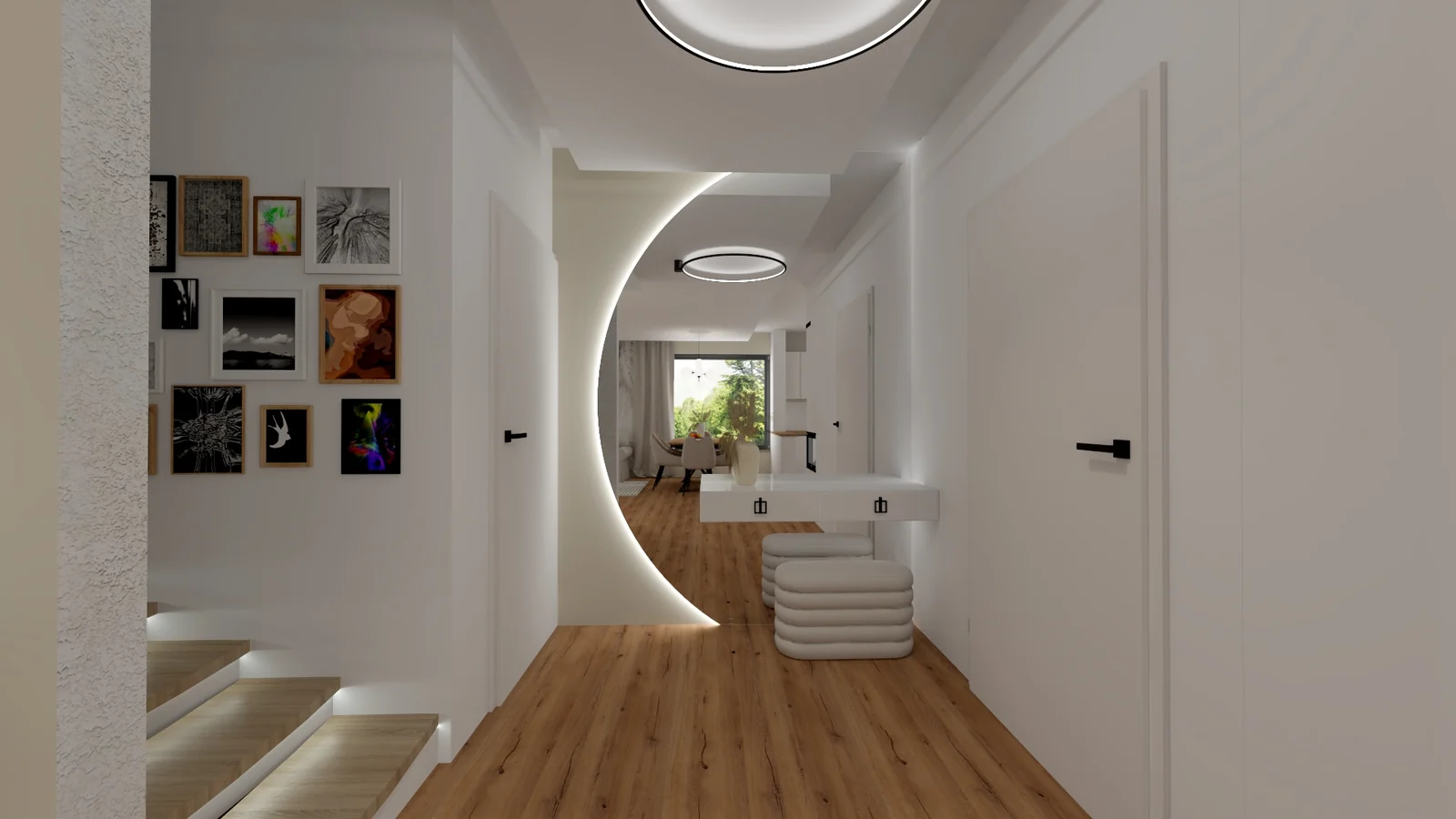 Realizacja projektantki wnetrz Ewelina Zukowska, Mazury